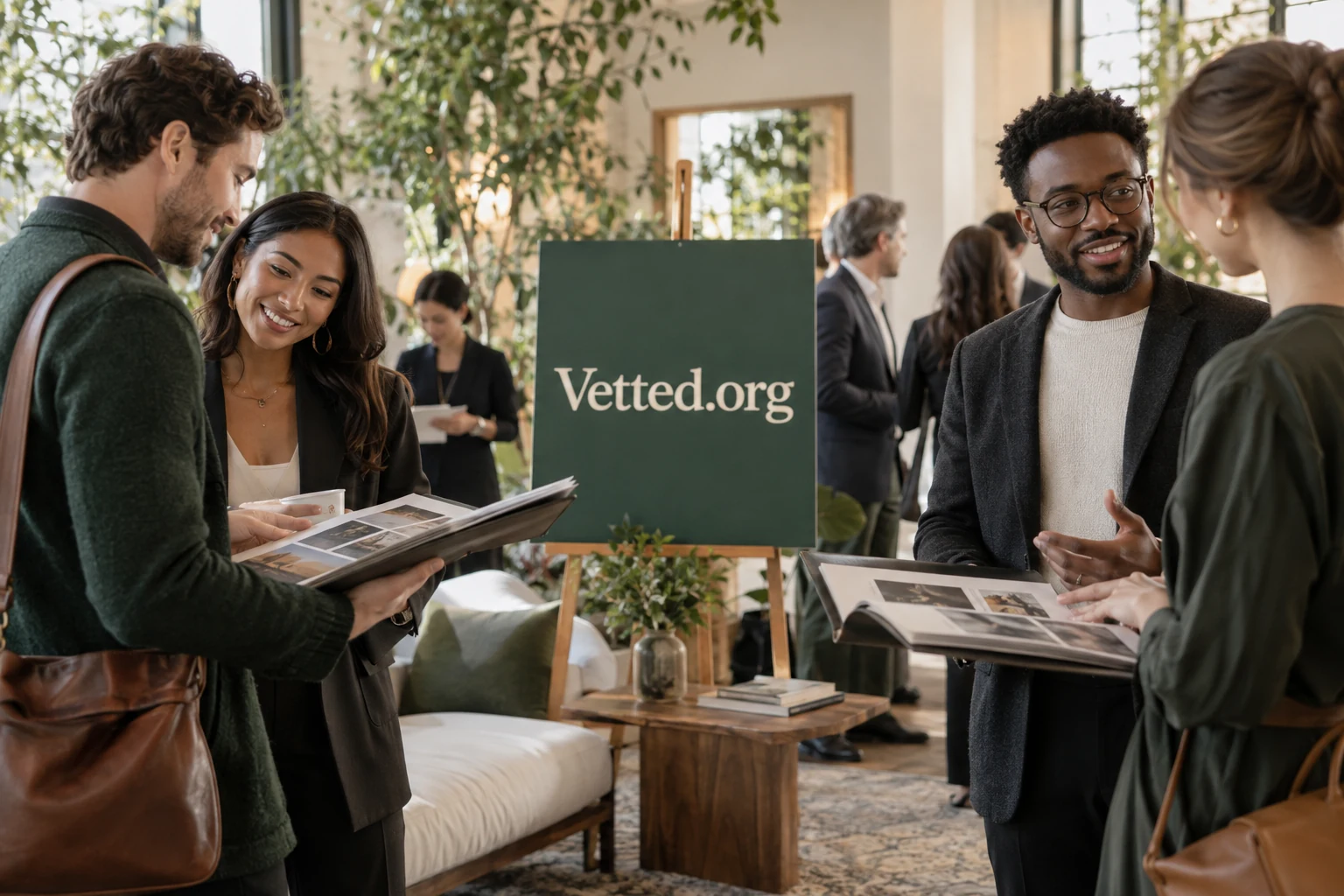A network built around demonstrated work: Vetted.org concept